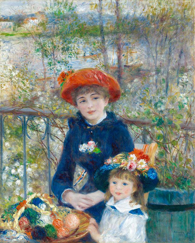 The Two Sisters On the Terrace